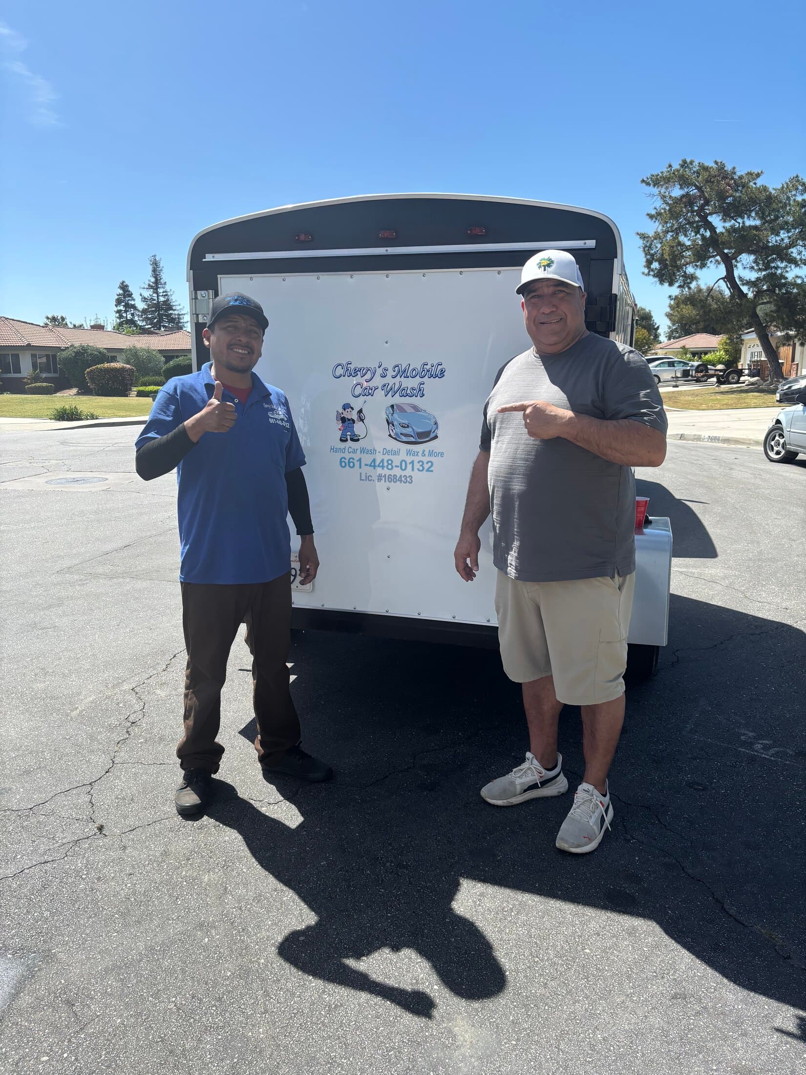 Joe’ll at a local car wash